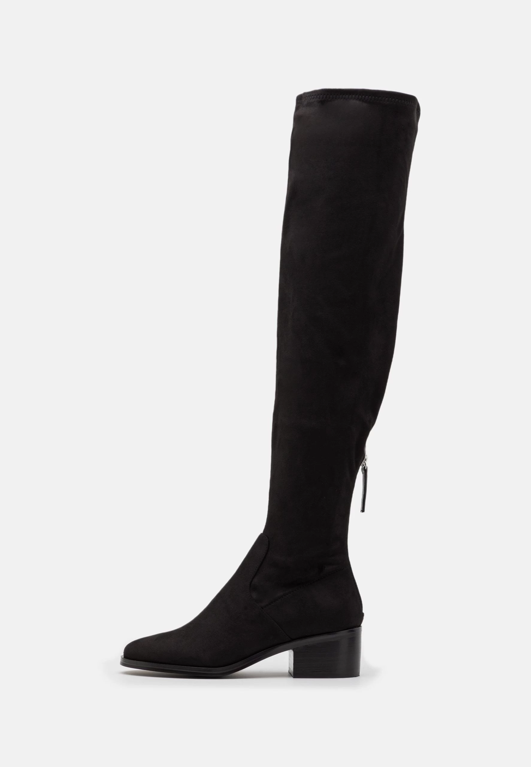 Steve Madden Salvador - Overknee Laarzen - Black 1 Steve Madden Salvador - Overknee Laarzen - Black