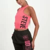 Steve Madden Ipoppy - Top - Hot Pink