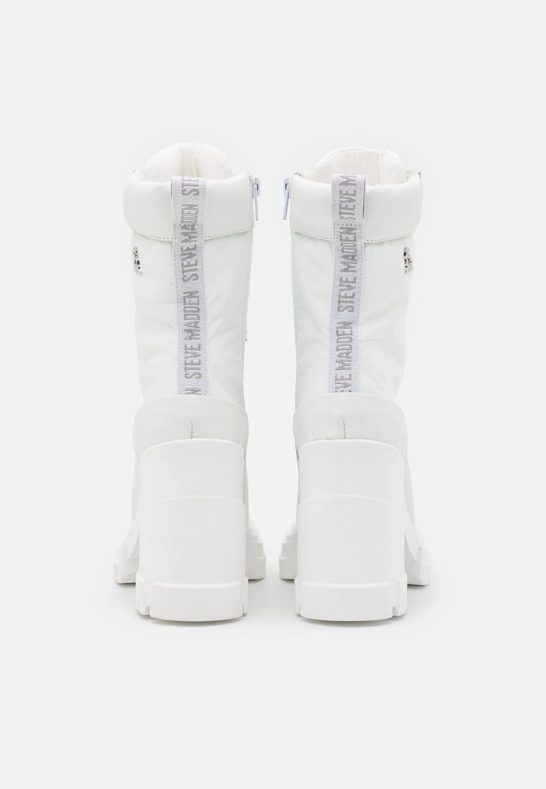 Steve Madden Beverly - Enkellaarsjes Met Hoge Hak - White 4 Steve Madden Beverly - Enkellaarsjes Met Hoge Hak - White - Afbeelding 4