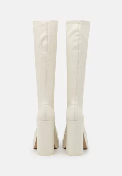 Steve Madden Cypress - Plateaulaarzen - Off White -Winkel voor modeartikelen 26482201aa324f6fbb2559f0d6b04d11 scaled