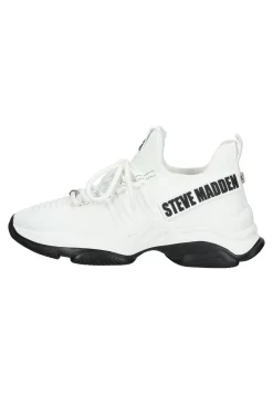 Steve Madden Sneakers Laag - White Black