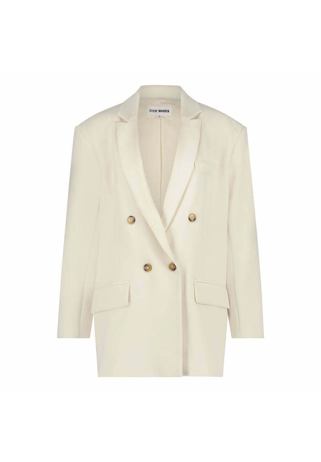 Steve Madden Isabella - Halflange Jas - Pristine Ivory 3 Steve Madden Isabella - Halflange Jas - Pristine Ivory - Afbeelding 3