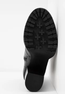 Steve Madden Latch - Enkellaarsjes Met Hoge Hak - Black -Winkel voor modeartikelen 324e879ef4854b1b97f654df3539c641