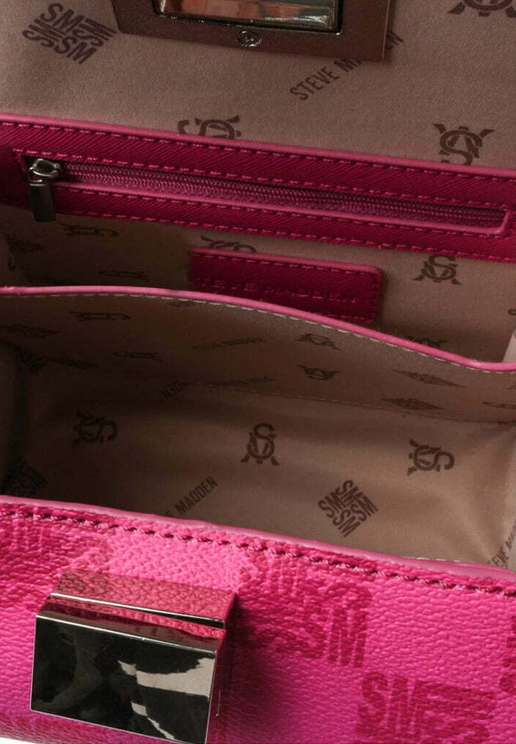 Steve Madden Bkween-O - Schoudertas - Pink Magenta 3 Steve Madden Bkween-O - Schoudertas - Pink Magenta - Afbeelding 3