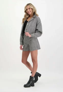 Steve Madden Arabella- Lichte Jas - Houndstooth -Winkel voor modeartikelen 367d7d8c18564abfaeecc1b5d7d3bd0a