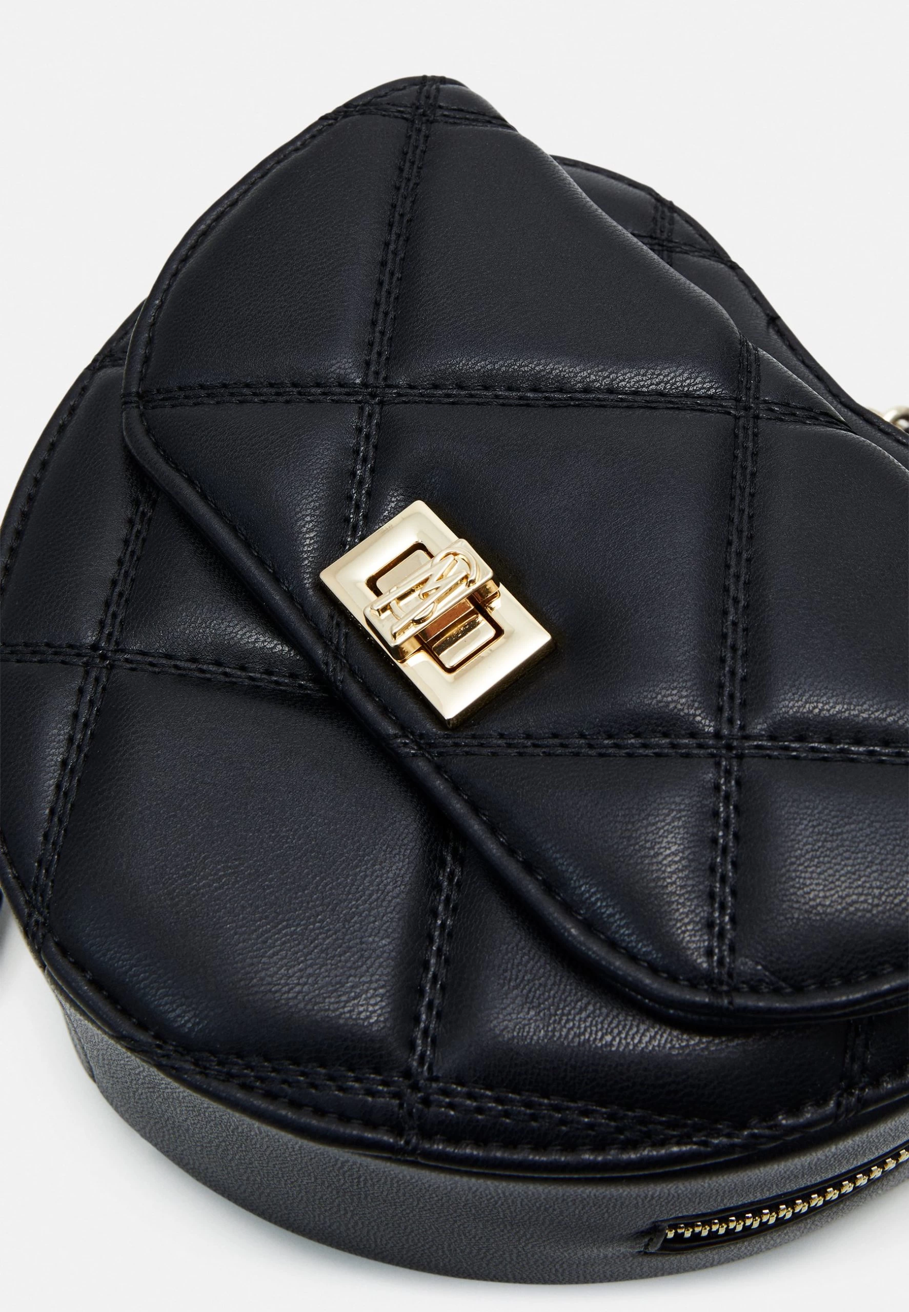 Steve Madden Heart - Schoudertas - Black/Gold 4 Steve Madden Heart - Schoudertas - Black/Gold - Afbeelding 4