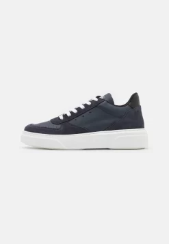 Steve Madden Brent - Sneakers Laag - Black/Dark Navy