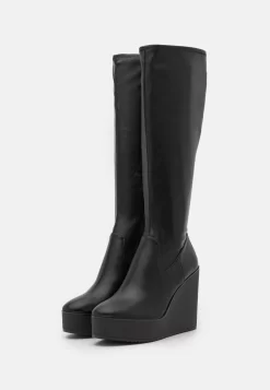 Steve Madden Justly - Laarzen Met Sleehak - Black -Winkel voor modeartikelen 404f6a3db6fe46ddb0e84d412198cb95 scaled