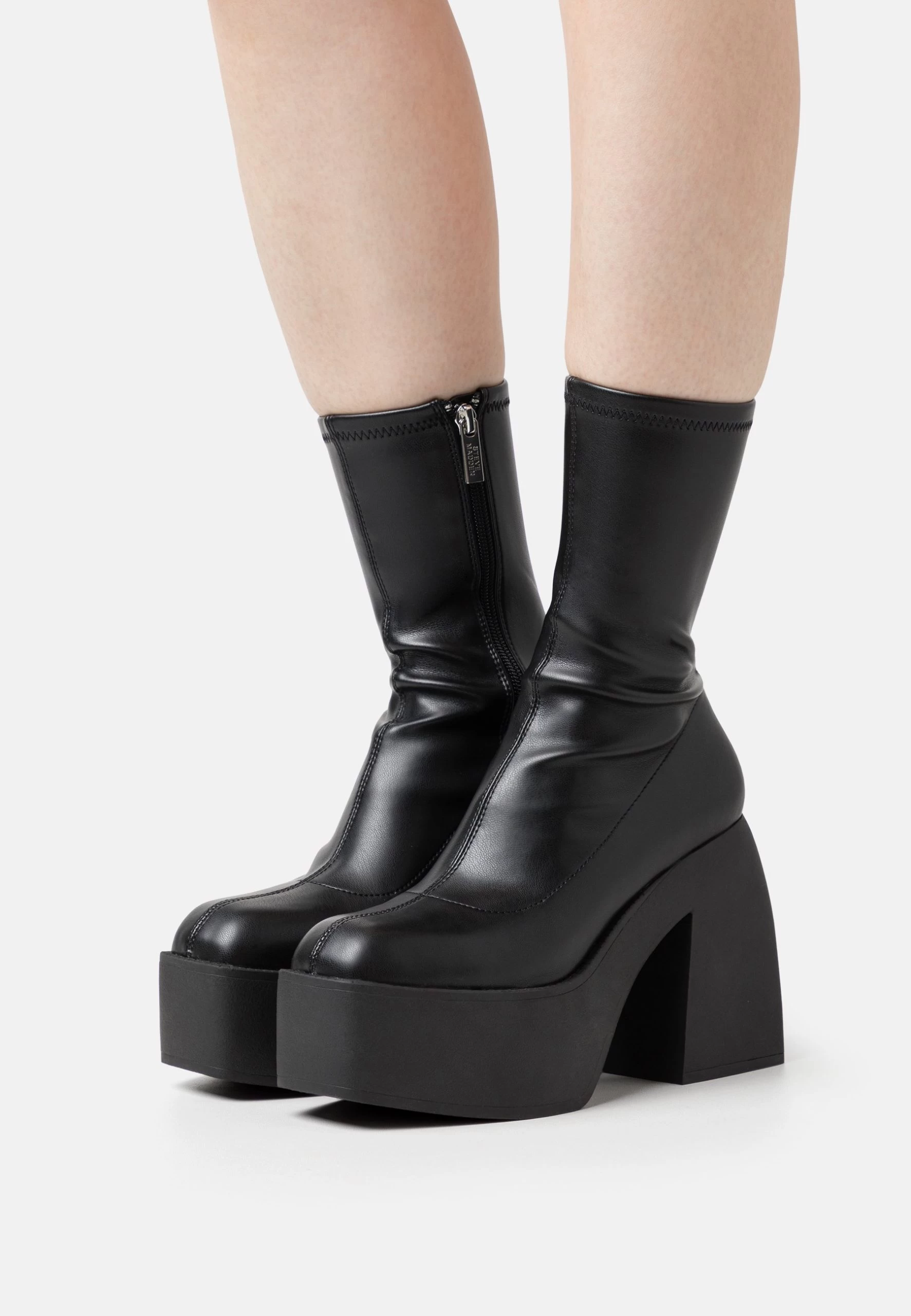 Steve Madden Tekno - Plateaulaarzen - Black 1 Steve Madden Tekno - Plateaulaarzen - Black