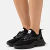 Steve Madden Match-E - Sneakers Laag - Black/Black