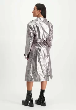 Steve Madden Bradshaw - Trenchcoat - Silver 7 Steve Madden Bradshaw - Trenchcoat - Silver -Winkel voor modeartikelen 58faa2e32f9348068958dddaf52f62ec