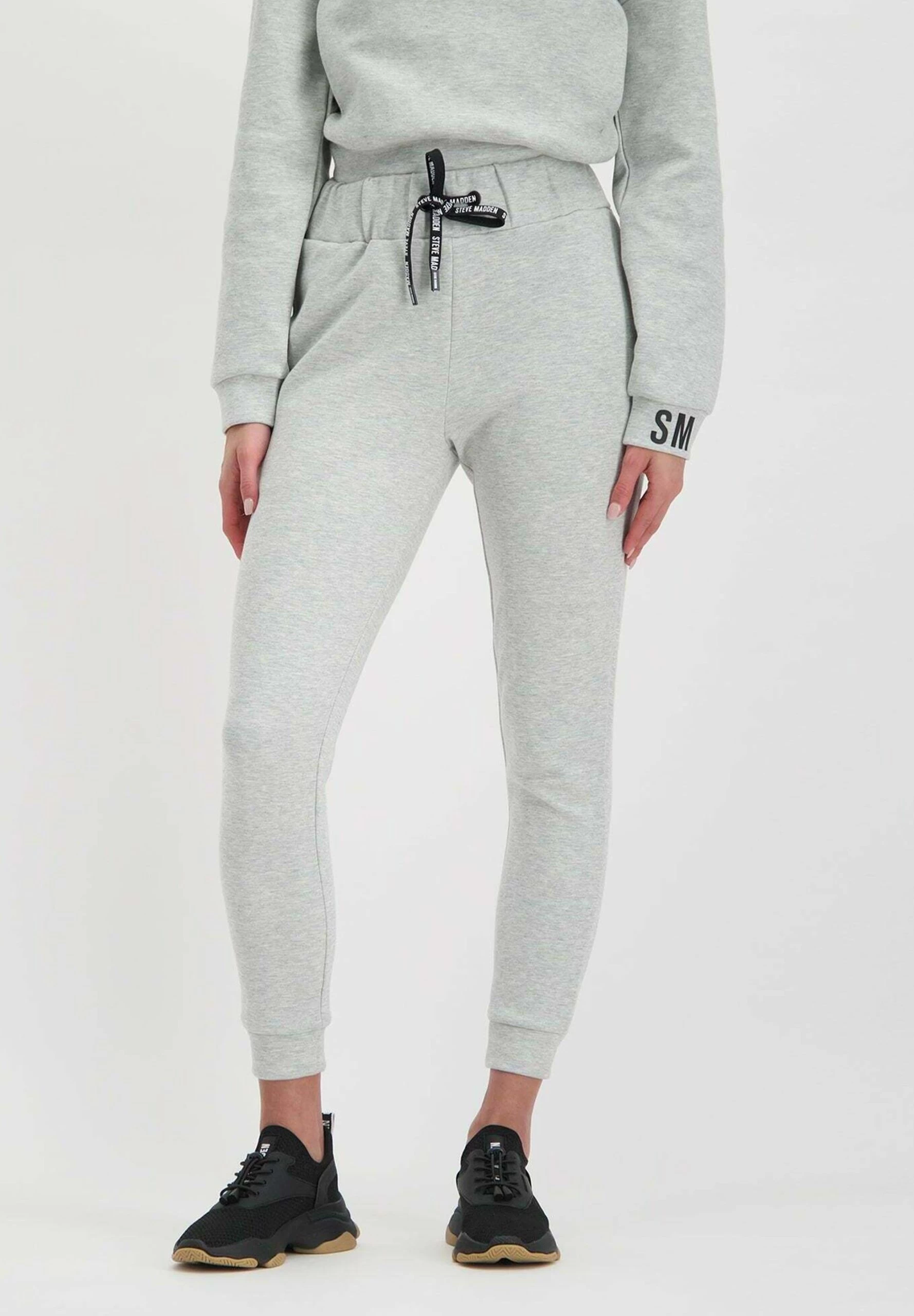 Steve Madden Iaglow- Trainingsbroek - Light Grey Melange 1 Steve Madden Iaglow- Trainingsbroek - Light Grey Melange