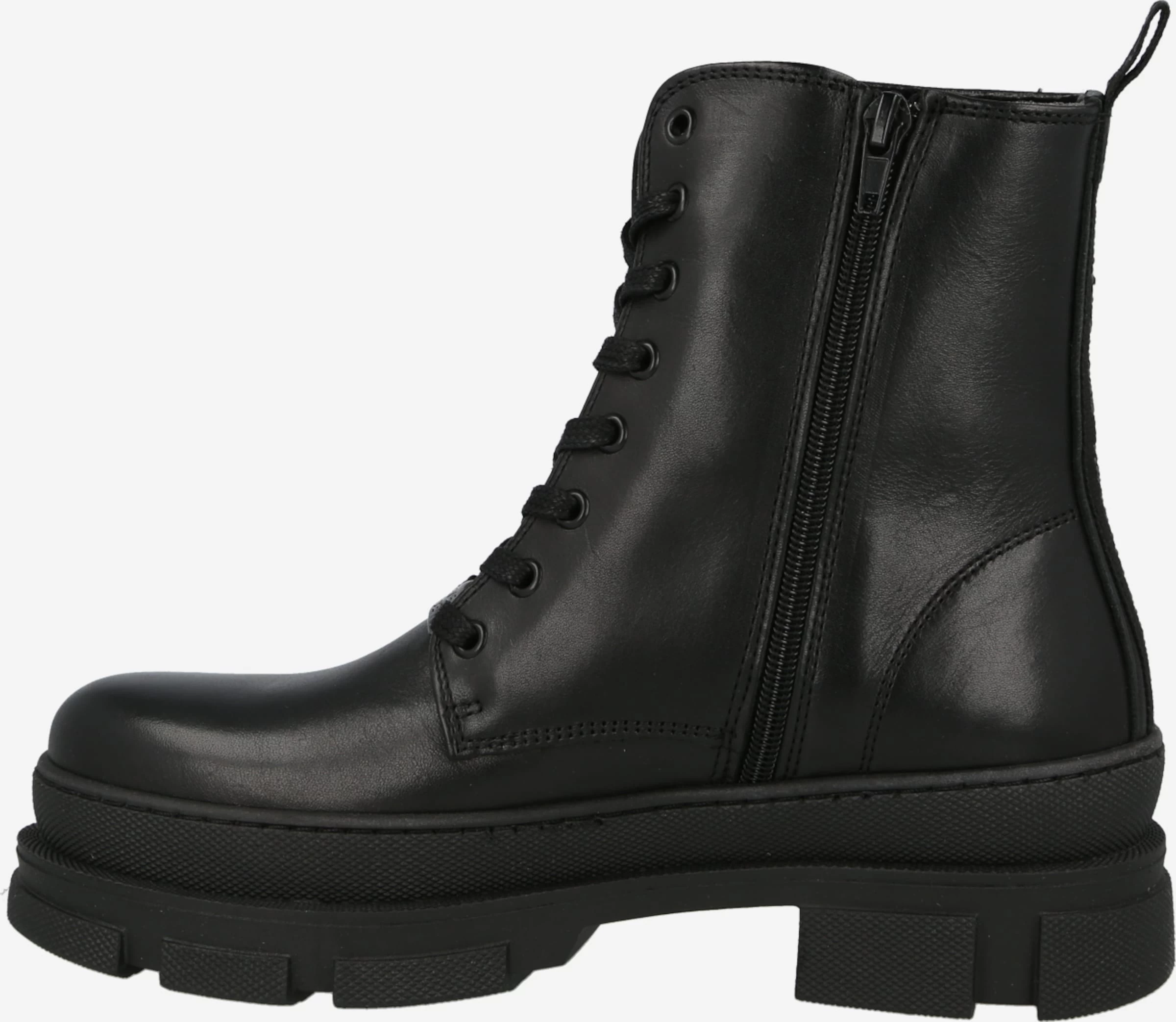 Steve Madden Enkellaarsjes Veterlaarsjes Filiz Dames Zwart 2 Steve Madden Enkellaarsjes Veterlaarsjes Filiz Dames Zwart - Afbeelding 2