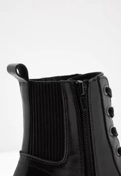 Steve Madden Latch - Enkellaarsjes Met Hoge Hak - Black -Winkel voor modeartikelen 603c637436aa45b584b34f0f68d6fc00