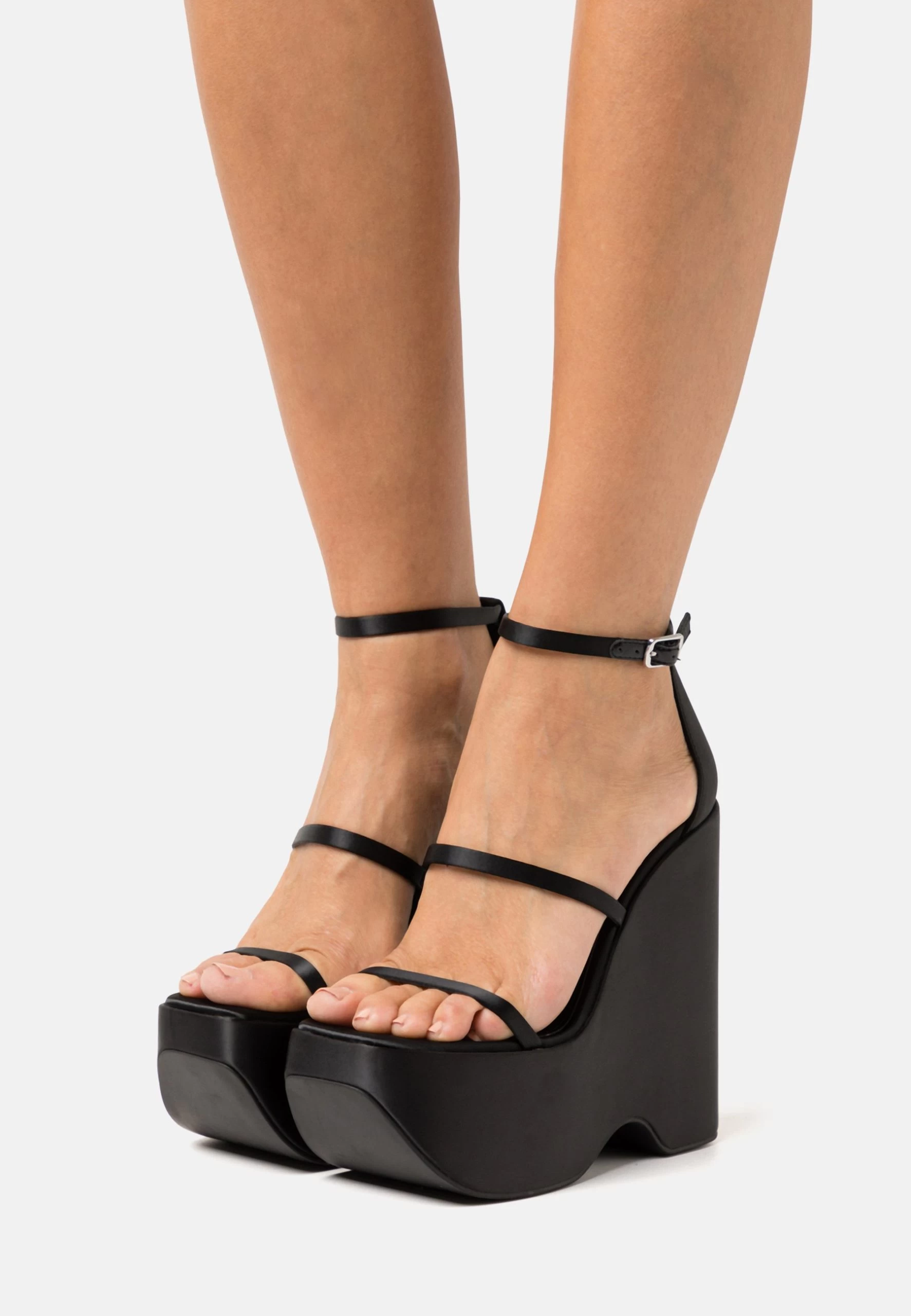 Steve Madden Varia - Sandalen Met Plateauzool - Black 1 Steve Madden Varia - Sandalen Met Plateauzool - Black
