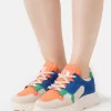 Steve Madden Poppy - Sneakers Laag - Blue/Multi-Coloured
