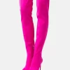 Steve Madden Vava - Laarzen Met Hoge Hak - Bright Fuchsia