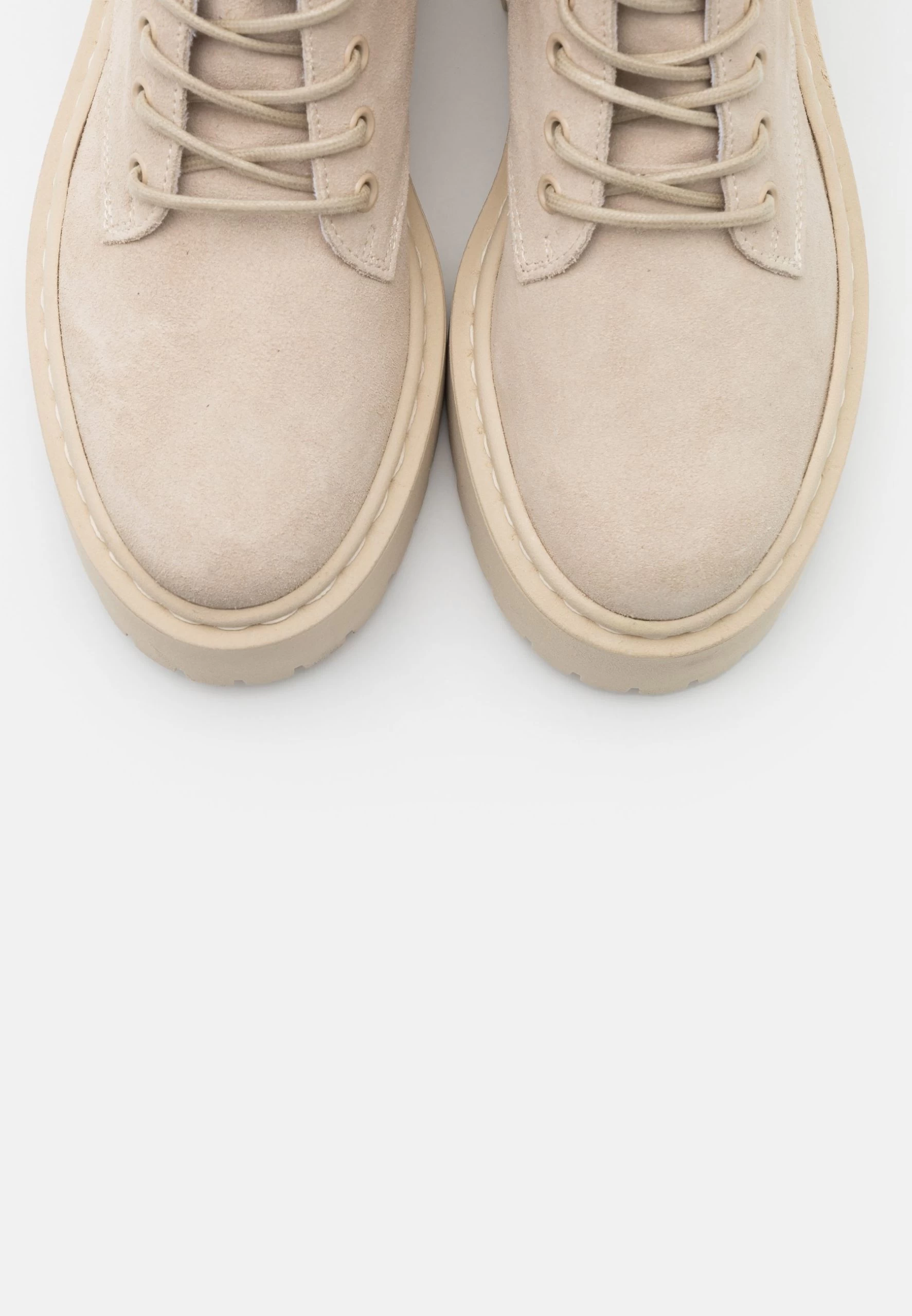 Steve Madden Skylar - Enkellaarsjes Met Plateauzool - Beige 6 Steve Madden Skylar - Enkellaarsjes Met Plateauzool - Beige - Afbeelding 6