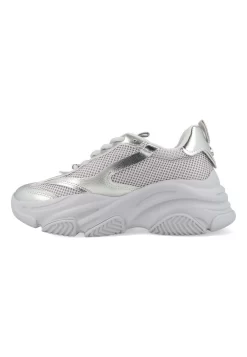 Steve Madden Possession- Sneakers Laag - Silver Coloured