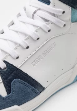 Steve Madden Kobe - Sneakers Hoog - White/Light Blue -Winkel voor modeartikelen 7da270c9c99e45b295701edfb606d527 scaled