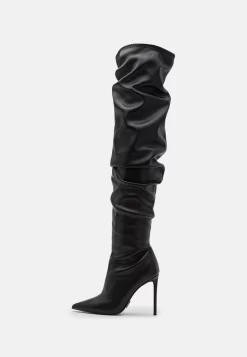 Steve Madden Overknee Laarzen - Black