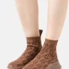 Steve Madden Master - Sneakers Hoog - Brown/Tan