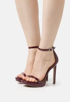 Steve Madden Milano - Sandalen Met Hoge Hak - Wine