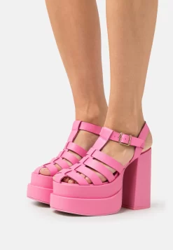 Steve Madden Carlita - Sandalen Met Hoge Hak - Pink