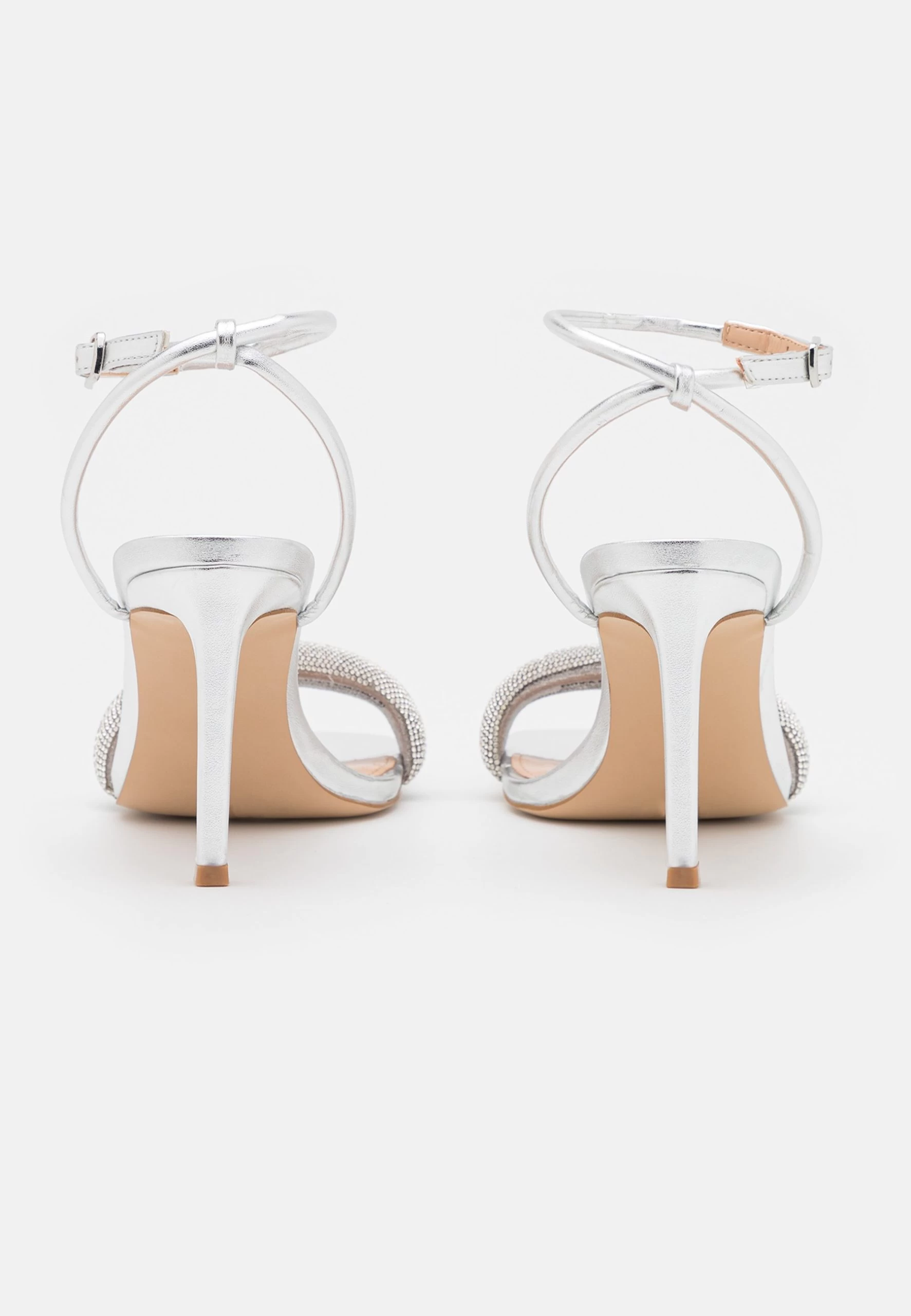 Steve Madden Entice - Sandalen Met Hoge Hak - Silver 4 Steve Madden Entice - Sandalen Met Hoge Hak - Silver - Afbeelding 4