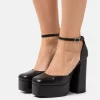 Steve Madden Tamy - Plateaupumps - Black
