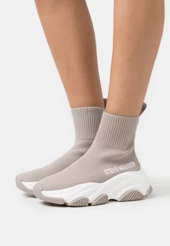 Steve Madden Prodigy - Korte Laarzen - Light Taupe/White