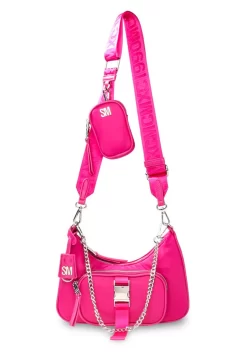 Steve Madden Blou Set - Schoudertas - Magenta