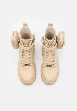 Steve Madden Tanker - Enkellaarsjes Met Plateauzool - Sand -Winkel voor modeartikelen b625537baceb42a0bc900a6886979002 scaled