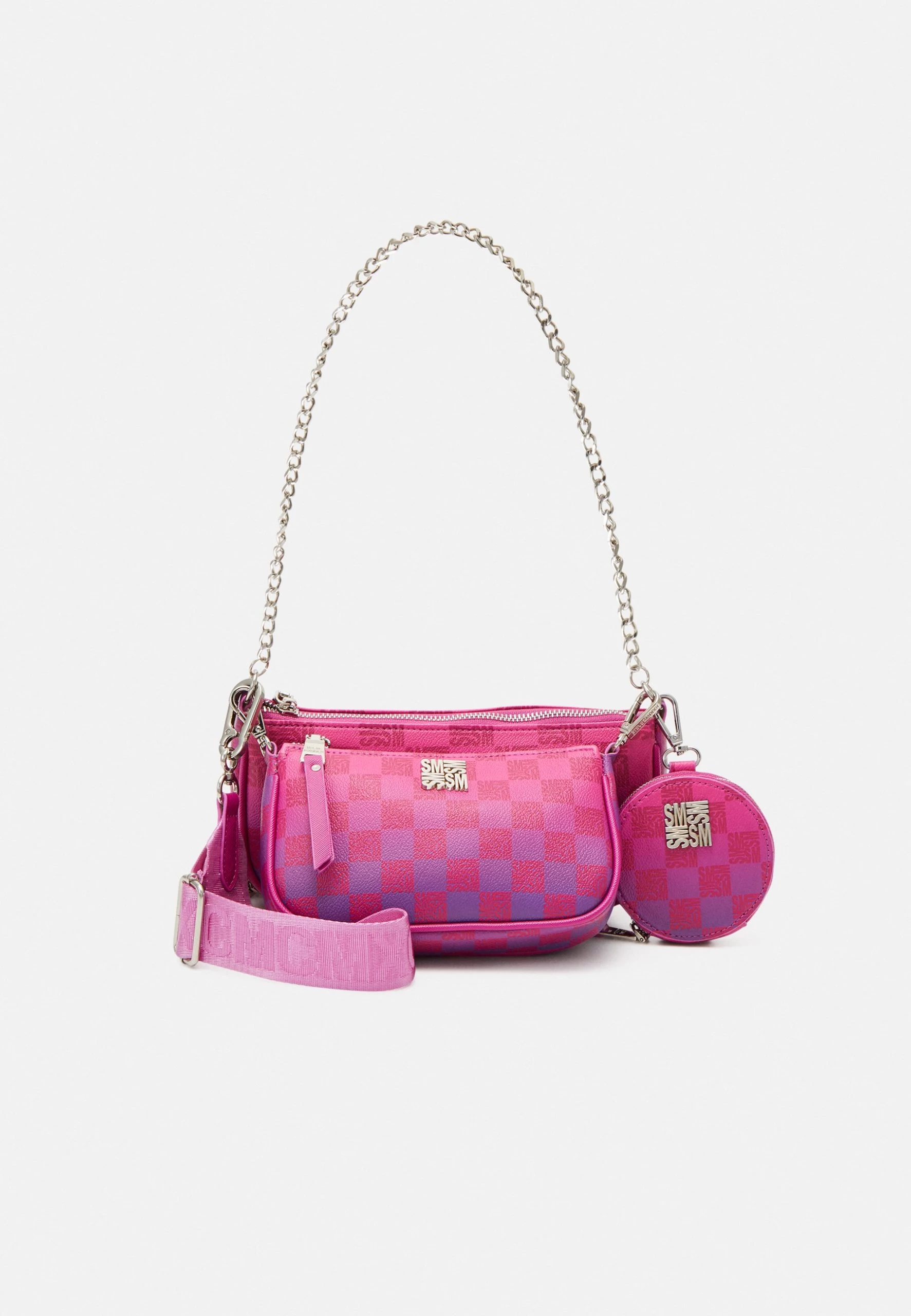 Steve Madden Burgento Set - Schoudertas - Pink Magenta 1 Steve Madden Burgento Set - Schoudertas - Pink Magenta