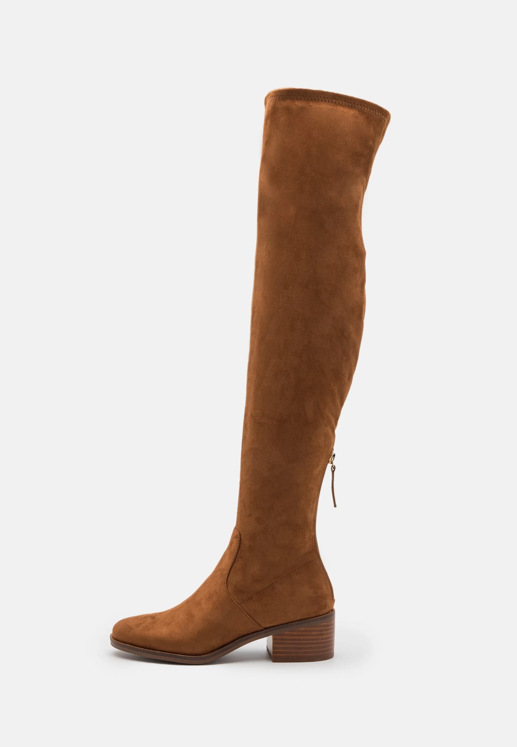 Steve Madden Salvador - Overknee Laarzen - Brown 1 Steve Madden Salvador - Overknee Laarzen - Brown