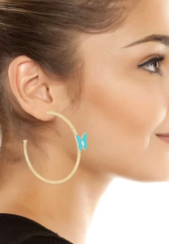 Steve Madden Oorbellen - Blue