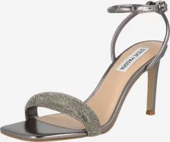 Steve Madden Sandalen Met Hak Sandalen Met Riem ENTICE Dames Zilvergrijs