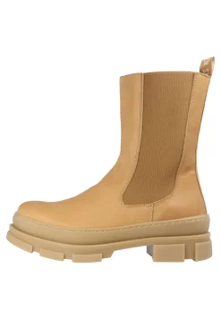 Steve Madden Enkellaarsjes Met Plateauzool - Braun