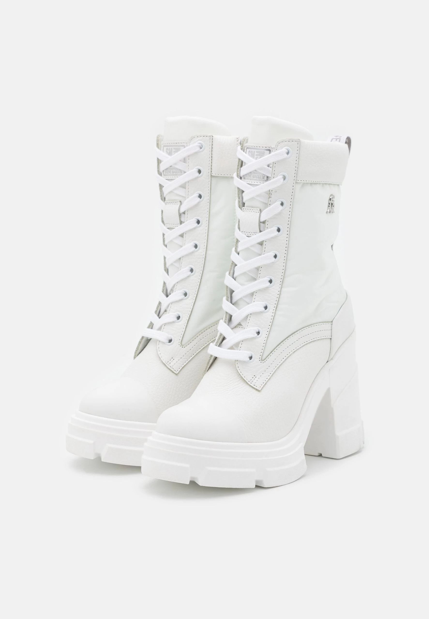 Steve Madden Beverly - Enkellaarsjes Met Hoge Hak - White 3 Steve Madden Beverly - Enkellaarsjes Met Hoge Hak - White - Afbeelding 3