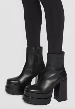 Steve Madden Enkellaarsjes Met Plateauzool - Black -Winkel voor modeartikelen dce42eca8337494bb016d1e27a4302f6 scaled