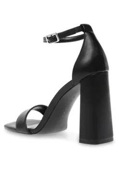 Steve Madden Airy - Sandalen Met Hoge Hak - Black Leather -Winkel voor modeartikelen e38de4d16cc84152aa364a44afd3c48f
