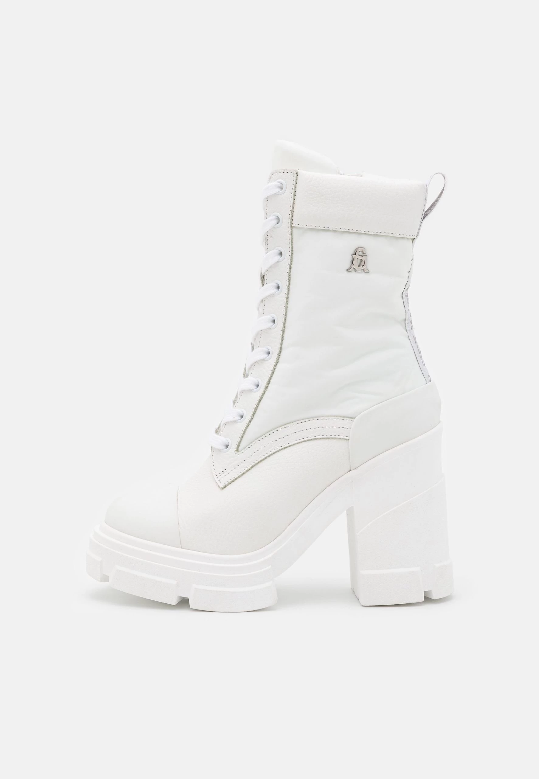 Steve Madden Beverly - Enkellaarsjes Met Hoge Hak - White 2 Steve Madden Beverly - Enkellaarsjes Met Hoge Hak - White - Afbeelding 2