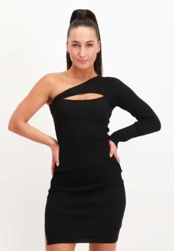 Steve Madden Ainsley- Gebreide Jurk - Black