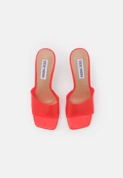 Steve Madden Signal - Muiltjes Met Hak - Clear Red -Winkel voor modeartikelen ea86a43d30134353b9179dc7c523765f scaled