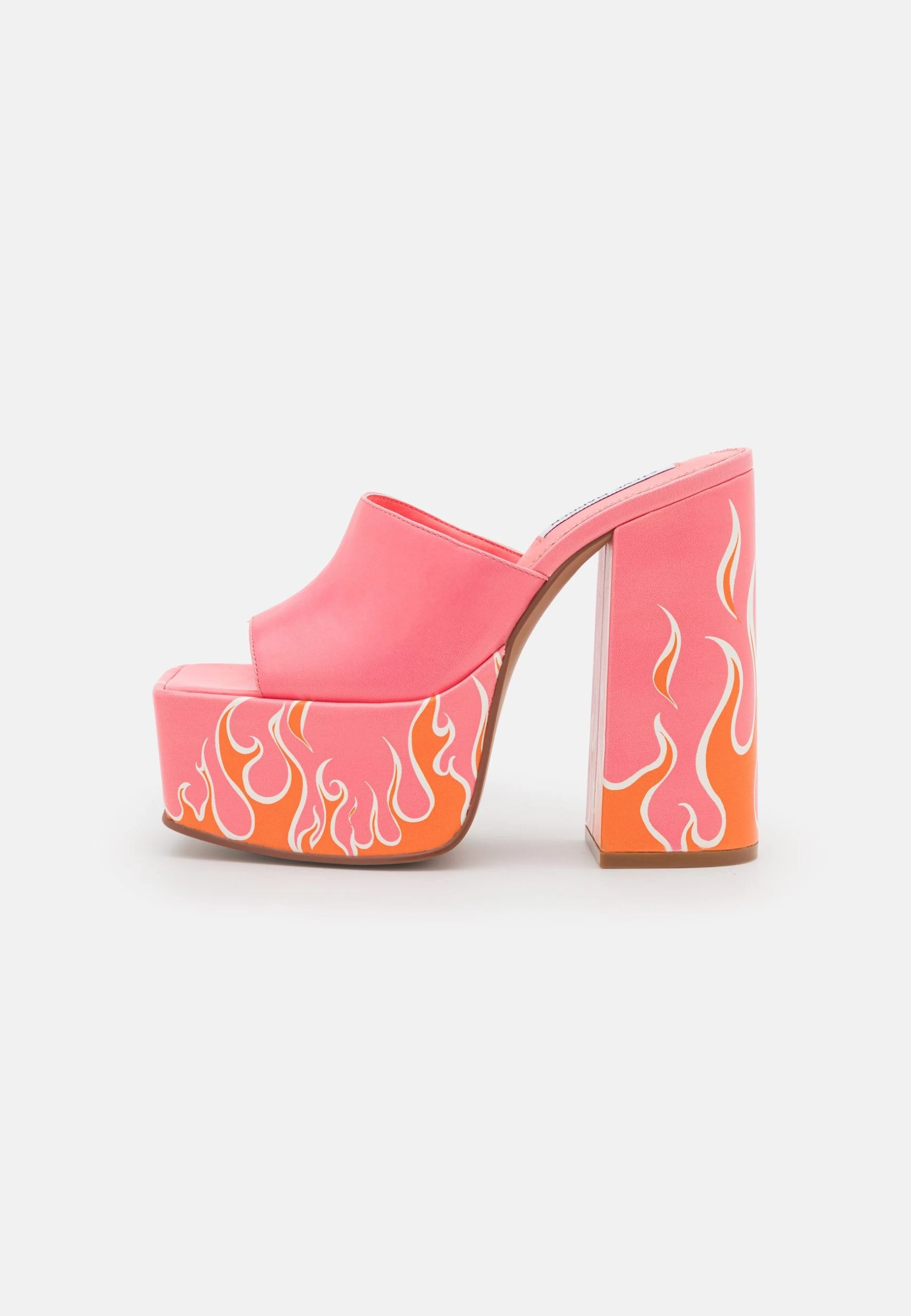 Steve Madden Trixie - Muiltjes Met Hak - Pink/Orange 2 Steve Madden Trixie - Muiltjes Met Hak - Pink/Orange - Afbeelding 2