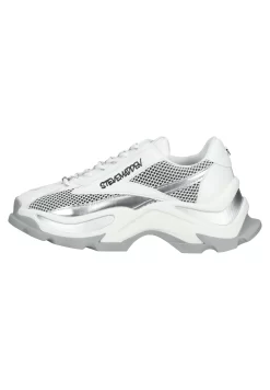 Steve Madden Sneakers Laag - White Sil