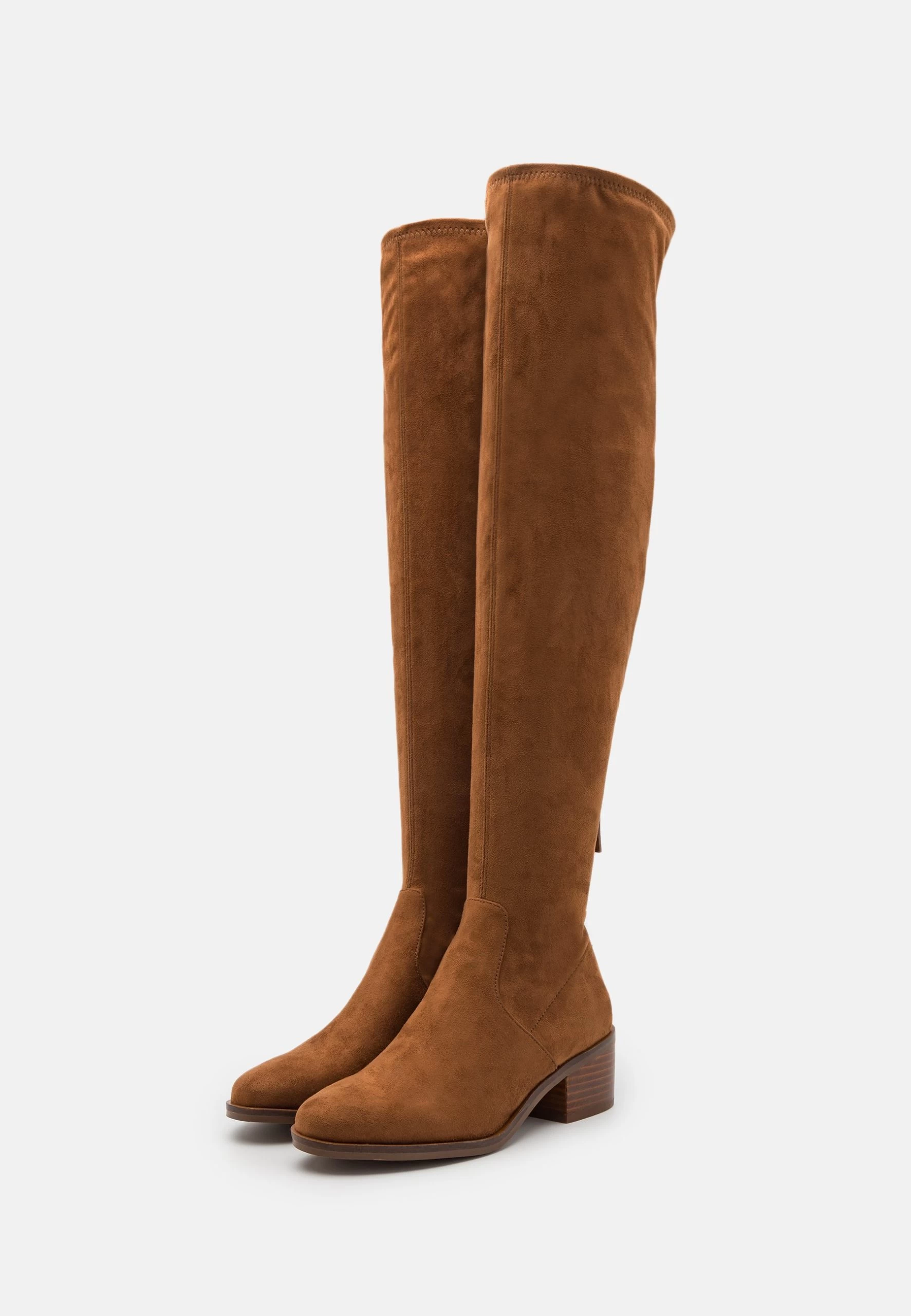 Steve Madden Salvador - Overknee Laarzen - Brown 2 Steve Madden Salvador - Overknee Laarzen - Brown - Afbeelding 2